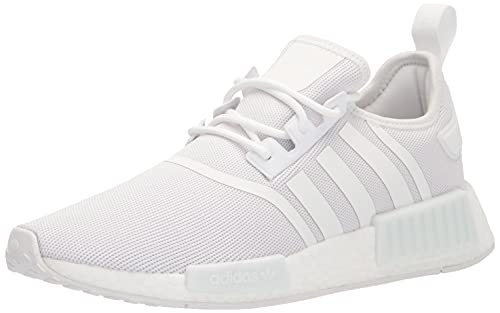 adidas Originals Men's NMD_R1 Sneaker, White/White, 11