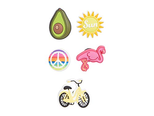 Crocs Jibbitz 5-Pack Summer Shoe Charms | Jibbitz for Crocs, Sunny Days, One Size