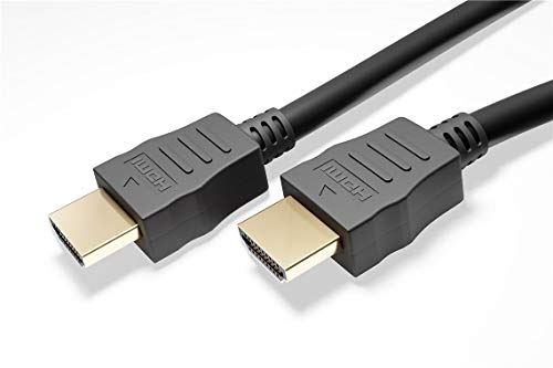 goobay 61149 High-Speed HDMI Cable with Ethernet / 4K Ultra HD and ARC/for Monitors, PS5 and Xbox / 0.5 m