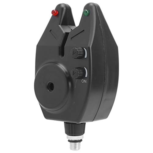 Pyhodi Fishing Bite Alert, Five Set Tones 1264 Professional Sturdy LED Fishing Bite Indicator Not Waterproof for Men for Fishing for Fishing Accessories for Fishermen