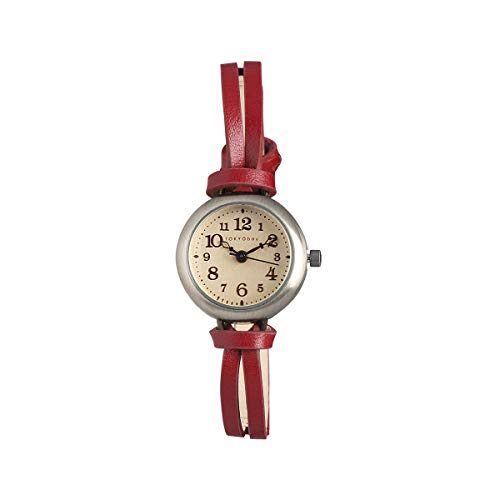 TOKYOBAY Eva Red - Women's Leather Fashion Watch