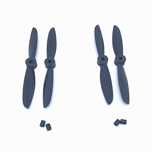 KingVal Replacement 2 Pairs 5045 Carbon Fiber Propeller Compatible with RC Quadcopter Drone