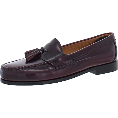 Johnston & Murphy Hayes Tassel Loafer Burgundy 11 M (D)