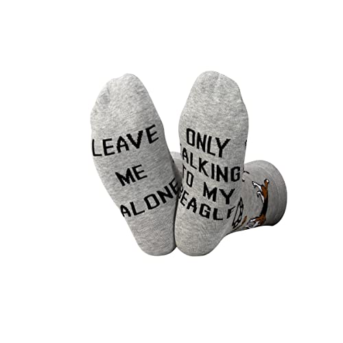 TSOTMO Beagle Dog Pet Lover Socks Leave Me Alone Only Talking To My Beagle Today Socks Gift for Dog Lover (Beagle)
