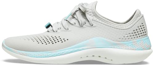 Crocs Women's LiteRide 360 Pacer Sneakers, Pearl White/Multi, 11