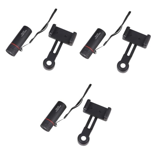 OSALADI 3 Sets binoculares para niños monoscope telescopr mirascope telescopios bunoculars Mini Telescope Binoculars Snooper Scope Single-Tube Telescope Night Vision Goggles Monocular