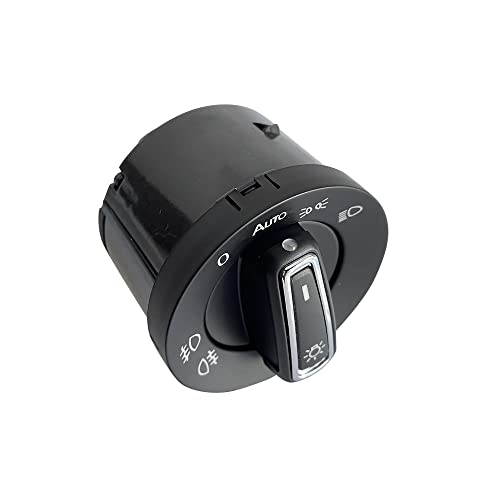 BODENLA Built-in Auto Headlight Sensor Chrome Switch for VW MK5 MK6 Golf / MK5 Jetta/Passat B6 Touran Tiguan MK1 Caddy