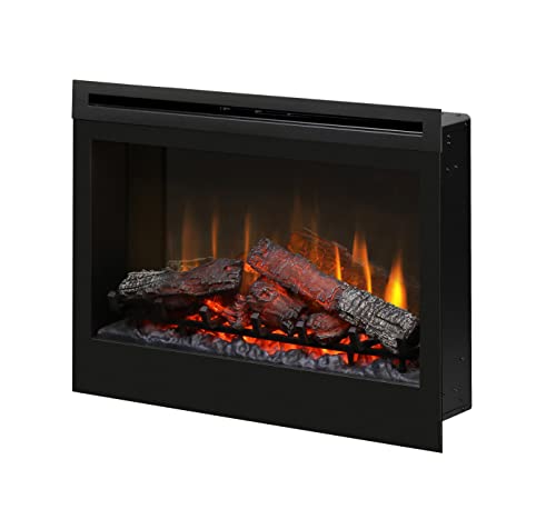 DIMPLEX DF3033ST 33' Electric Fireplace Insert, Model, 120V, 780W, 8.3 Amps, Black