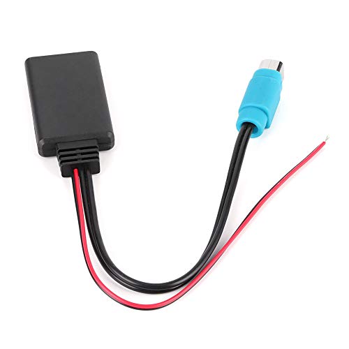 Senyar for Alpine cda-9885 Bluetooth Module Bluetooth AUX-in Aadapter, Cable Bluetooth AUX‑in Car for Audio Adapter KCE‑237B Wireless Cable Auto for Audio Connector Fit for CDE‑W203Ri IDA X303 X305 X