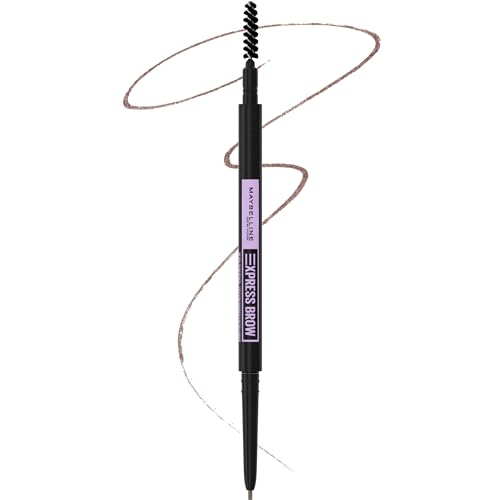 Maybelline New York Brow Ultra Slim Defining Eyebrow Pencil, Soft Brown, 0.003 oz.