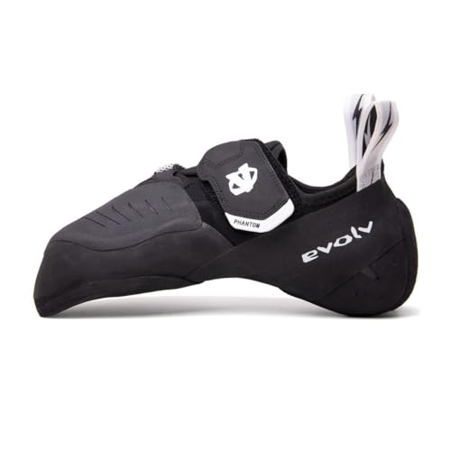 EVOLV Phantom Climbing Shoes - Men's Black/White 10.5