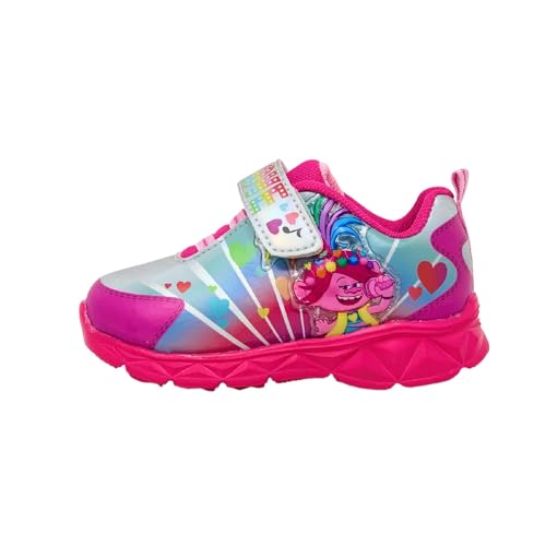 Favorite Characters Trolls Lighted Athletic 0TLF322 (Toddler/Little Kid) Fuchsia 10 Toddler M