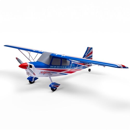 E-flite RC Airplane Decathlon RJG 1.2m BNF Basic Transmitter Battery and Charger Not Included EFL09250
