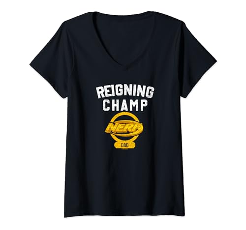 Nerf Father's Day Reigning Champion V-Neck T-Shirt
