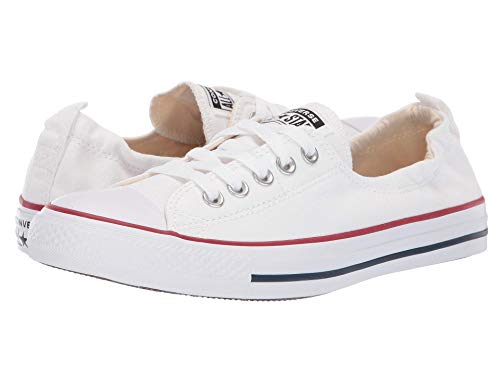 Converse Women Shoreline Slip on Sneaker Optical White, 7.5