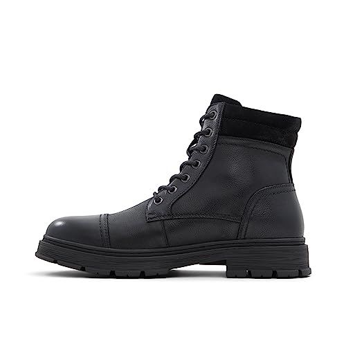 ALDO Men's Atwood Combat Boot, Other Black, 10.5