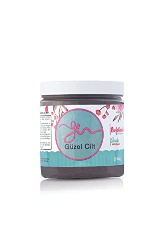 Guzel Cilt Coffee, raw sugar, chocolate and cinnamon body scrub-exfoliator anti stretch mark, for women and men sensitive skin