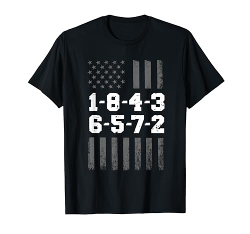 18436572 Engine Firing Order V8 Small Block Mechanic T-Shirt