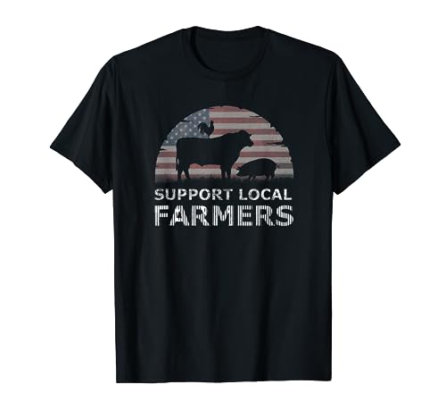 Support Your Local Farmers Pride Farm Country T-Shirt