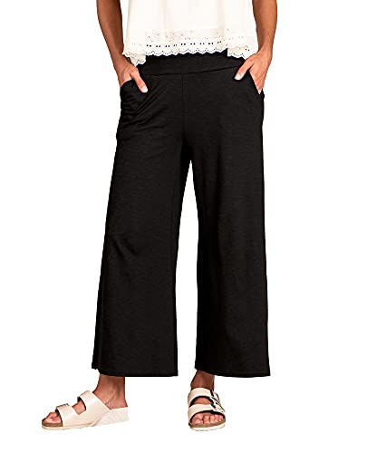 Toad&Co Chaka Wide Leg Pant - Women's Black Small