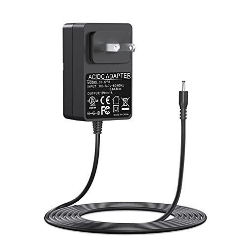 15V 1A Power Supply Charger for Car Jump Starter, Peak 450A 500A 600A 800A 1000A for Auto Battery Booster Schumacher TACKLIFE T6 DBPOWER DJS50 GOOLOO Power Supply