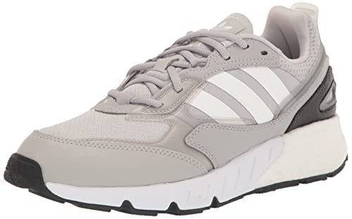 adidas Originals Men's ZX 1K Boost 2.0, Grey/White/Black, 9
