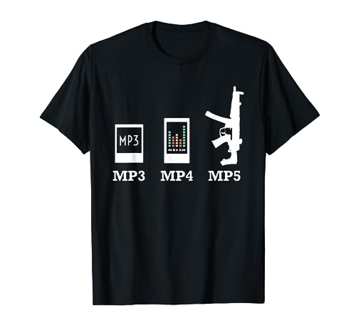 MP3 MP4 MP5 Funny 2nd amendment support Shirt