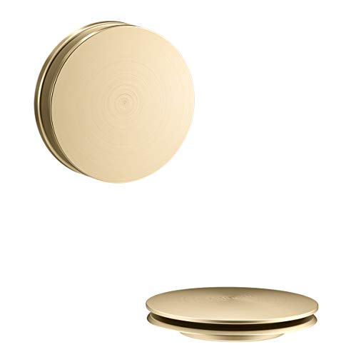 Kohler K-7142-2MB Clearflo Bathtub Drain Conversion Kit, Vibrant Brushed Moderne Brass