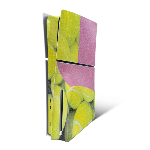 MightySkins Glossy Glitter Skin Compatible with Playstation 5 PS5 Slim Digital Edition Console Only - Texas Shiplap | Protective, Durable High-Gloss Glitter Finish | Easy to Apply | Made in The USA