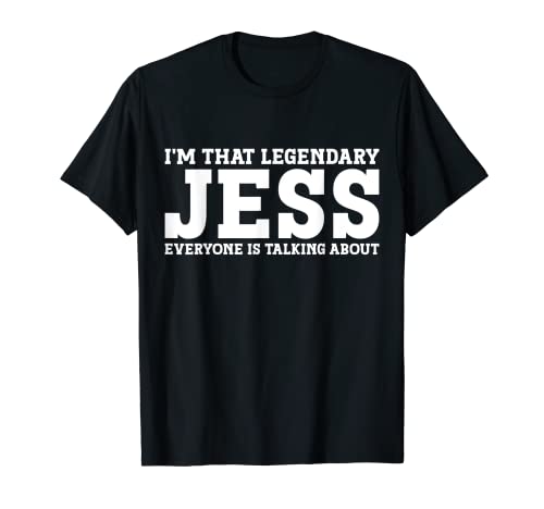 Jess Personal Name First Name Funny Jess T-Shirt