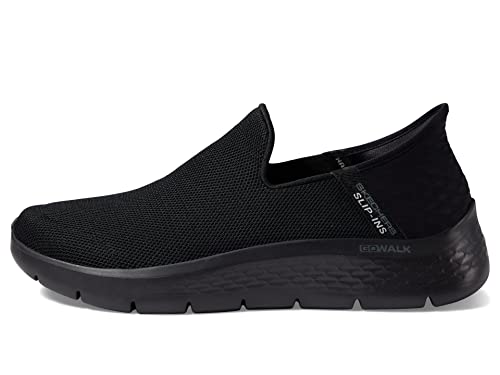 Skechers Men's Gowalk Flex Hands Free Slip-ins Athletic Slip-on Casual Walking Shoes Sneaker, Black, 13 X-Wide