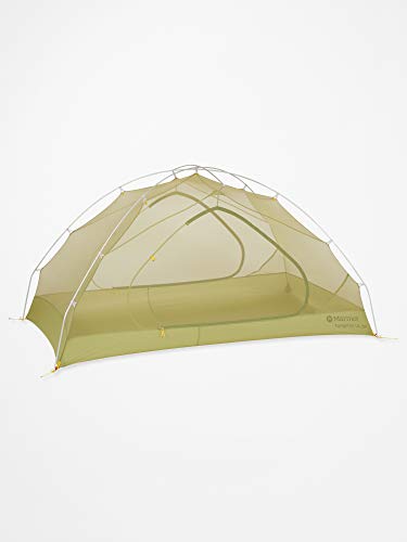 Marmot Unisex's Tungsten UL 2P Ultralight Person, Small 1/2/3/4 Man Trekking, Camping Tent, Absolutely Waterproof, Wasabi, 2