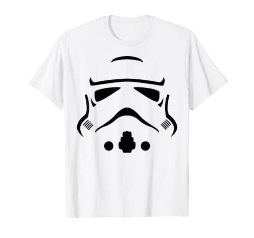 Star Wars Stormtrooper Big Face Costume Halloween T-Shirt