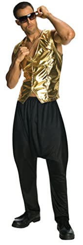 Rubie's mens Old School Black Pants Costume Accessory, Golden, One Size US