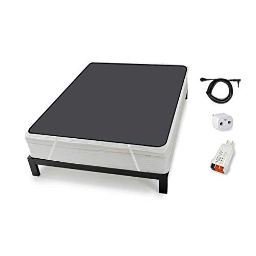 Grounding Mattress Cover for Bed (Cal King Size), grounding Sheets for earthing, Improve Sleep with Clint Ober's EARTHING Products (Also Available in King, Queen, Full, Twin, Twin XL)