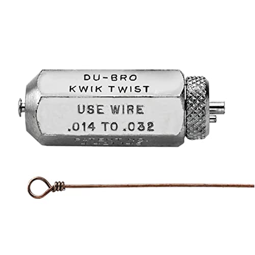 DU-BRO Kwik Twist Fishing Tool, Silver, Small
