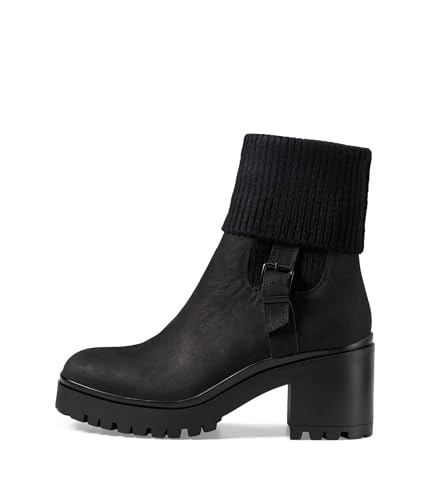 Blondo Women's Roary Waterproof Ankle Boot, Black Nubuck, 11