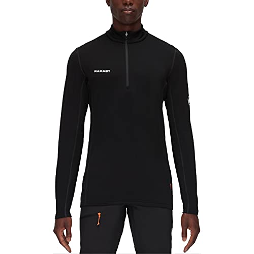 Mammut Aenergy Mid-Layer Half-Zip Pullover - Men's Black X-Large