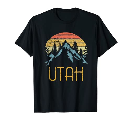 Vintage UT, Utah Mountains Outdoor Adventure T-Shirt