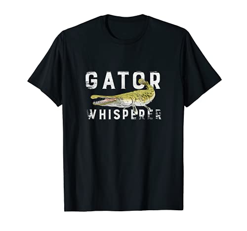 Alligator Gar Gator Whisperer Grunge Garfish Garpike T-Shirt