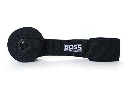 BOSS FITNESS PRODUCTS - Extra Large Heavy Duty Door Anchor - Great for Resistance Bands, Physical Therapy Bands, and Closed Loop Bands