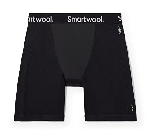 Merino Sport Wind Boxer Brief - Men's, Black, S