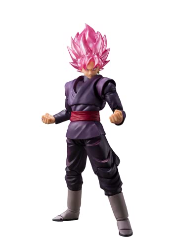 TAMASHII NATIONS - Dragon Ball Super - Goku Black Super Saiyan Rose, Bandai Spirits S.H.Figuarts Action Figure