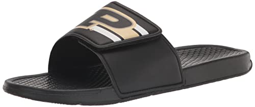 FOCO Boston Celtics NBA Mens Stripe Legacy Sport Slide - S