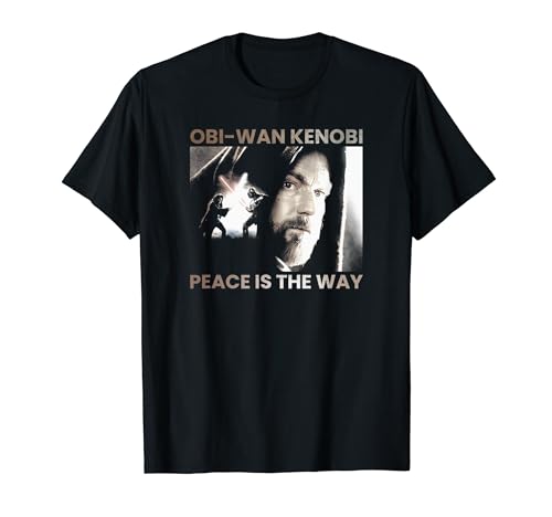 Star Wars: Obi-Wan Kenobi Peace Is The Way Quote T-Shirt