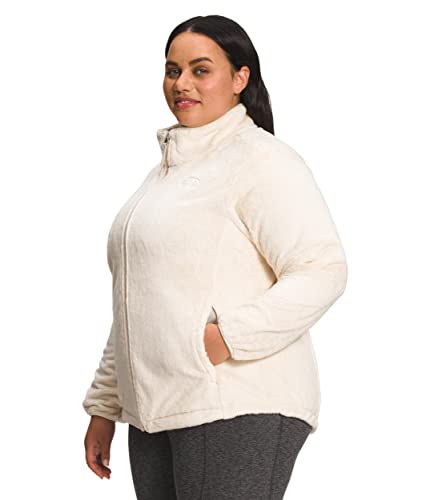 THE NORTH FACE Women's Osito Full Zip Fleece Jacket (Standard and Plus Size), Gardenia White, Large