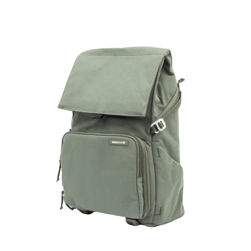 BREVITE - The Runner - Compact Camera Backpacks for Photographers - A Minimalist & Travel-friendly Photography Backpack Compatible With Both Laptop & DSLR Accessories 18L (Green)