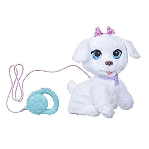 furReal GoGo My Dancin' Pup, Electronic Pet Toy, Dancing Toy with 50+ Sounds and Reactions, Interactive Toys, Ages 4 and Up, White