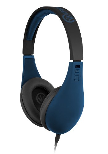 iFrogz Audio Coda Headphones with Mic Blue / IF-COD-BLU /