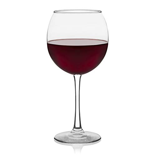 Libbey Vina Red Wine Glasses, 18.25-ounce, Set of 6